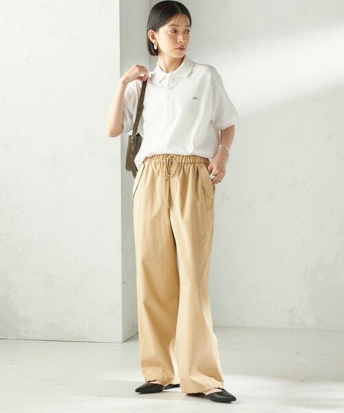 SHIPS / シップス その他パンツ | 《予約》〈手洗い可 / 撥水加工〉サイド ポケット 裾 ドロスト パンツ | 詳細1