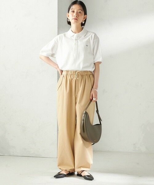 SHIPS / シップス その他パンツ | 《予約》〈手洗い可 / 撥水加工〉サイド ポケット 裾 ドロスト パンツ | 詳細10