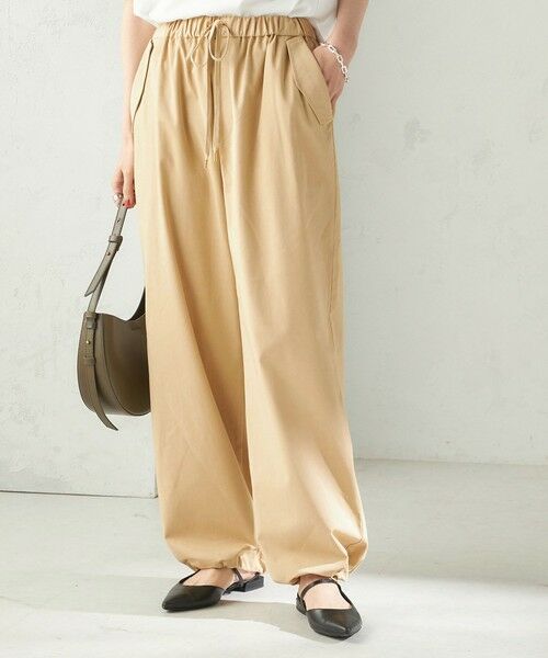 SHIPS / シップス その他パンツ | 《予約》〈手洗い可 / 撥水加工〉サイド ポケット 裾 ドロスト パンツ | 詳細12