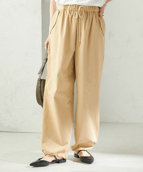 SHIPS / シップス その他パンツ | 《予約》〈手洗い可 / 撥水加工〉サイド ポケット 裾 ドロスト パンツ | 詳細13