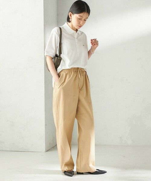 SHIPS / シップス その他パンツ | 《予約》〈手洗い可 / 撥水加工〉サイド ポケット 裾 ドロスト パンツ | 詳細4