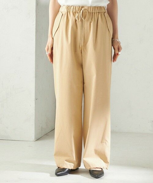 SHIPS / シップス その他パンツ | 《予約》〈手洗い可 / 撥水加工〉サイド ポケット 裾 ドロスト パンツ | 詳細25