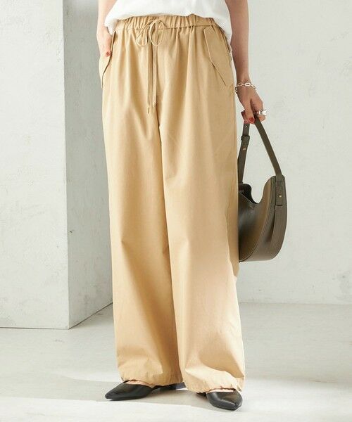 SHIPS / シップス その他パンツ | 《予約》〈手洗い可 / 撥水加工〉サイド ポケット 裾 ドロスト パンツ | 詳細6