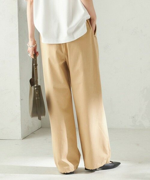 SHIPS / シップス その他パンツ | 《予約》〈手洗い可 / 撥水加工〉サイド ポケット 裾 ドロスト パンツ | 詳細7