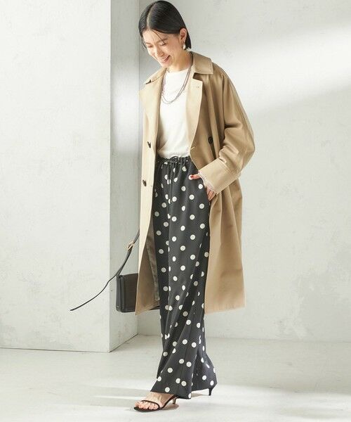 SHIPS / シップス その他パンツ | 《予約》〈手洗い可能〉ソルベ ツイル ドット ドロスト パンツ | 詳細2