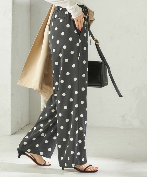 SHIPS / シップス その他パンツ | 《予約》〈手洗い可能〉ソルベ ツイル ドット ドロスト パンツ | 詳細9