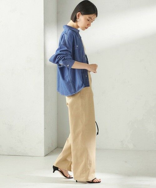 SHIPS / シップス チノ・ワークパンツ | 《予約》〈洗濯機可能〉ストレッチ チノ 硫化染め パンツ | 詳細3