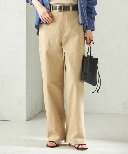 SHIPS / シップス チノ・ワークパンツ | 《予約》〈洗濯機可能〉ストレッチ チノ 硫化染め パンツ | 詳細5