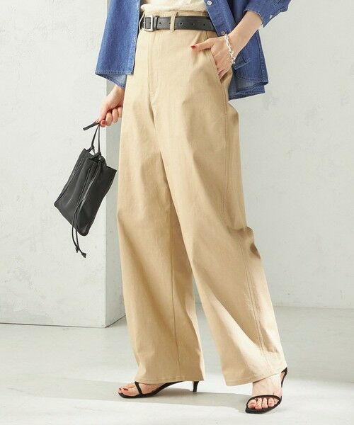 SHIPS / シップス チノ・ワークパンツ | 《予約》〈洗濯機可能〉ストレッチ チノ 硫化染め パンツ | 詳細6