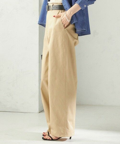 SHIPS / シップス チノ・ワークパンツ | 《予約》〈洗濯機可能〉ストレッチ チノ 硫化染め パンツ | 詳細7