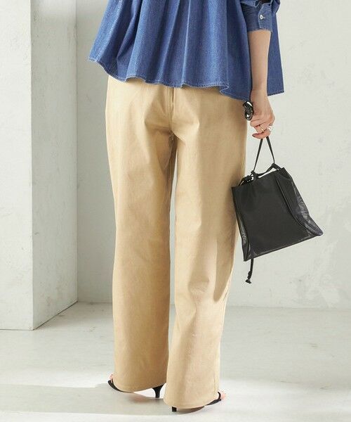 SHIPS / シップス チノ・ワークパンツ | 《予約》〈洗濯機可能〉ストレッチ チノ 硫化染め パンツ | 詳細8