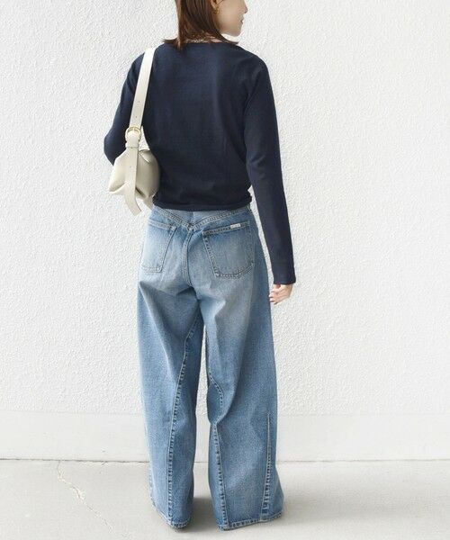 SHIPS / シップス デニムパンツ | 《予約》【SHIPS別注】BIT BLUE:バレル レック デニム パンツ | 詳細14