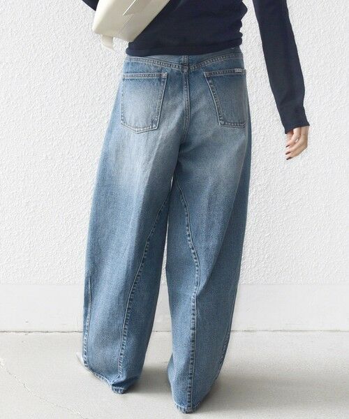 SHIPS / シップス デニムパンツ | 《予約》【SHIPS別注】BIT BLUE:バレル レック デニム パンツ | 詳細18
