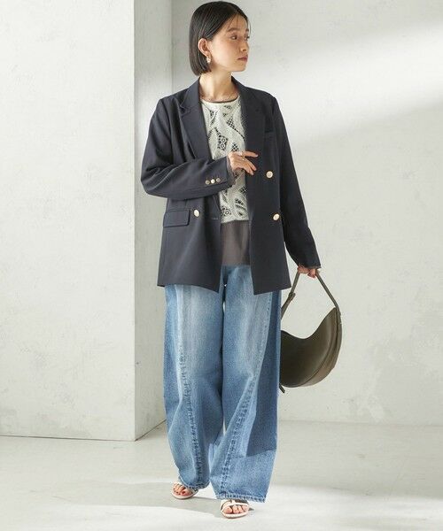 SHIPS / シップス デニムパンツ | 《予約》【SHIPS別注】BIT BLUE:バレル レック デニム パンツ | 詳細2