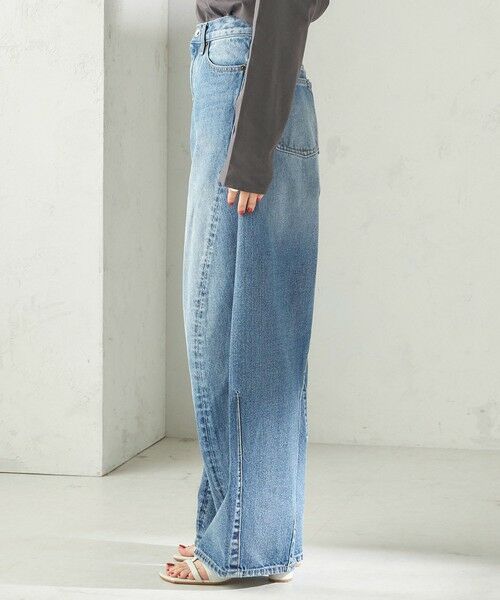 SHIPS / シップス デニムパンツ | 《予約》【SHIPS別注】BIT BLUE:バレル レック デニム パンツ | 詳細30