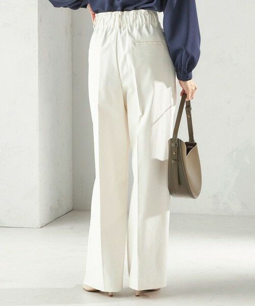 SHIPS / シップス その他パンツ | 《予約》〈UVカット・吸水速乾・手洗い可能〉綿麻混 オックス 2タック ストレート パンツ | 詳細7