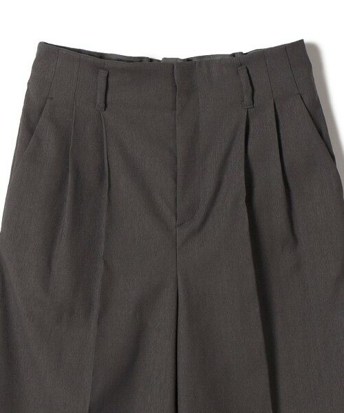 SHIPS / シップス その他パンツ | 《予約》〈UVカット・吸水速乾・手洗い可能〉綿麻混 オックス 2タック ストレート パンツ | 詳細25