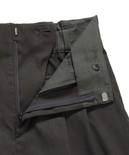 SHIPS / シップス その他パンツ | 《予約》〈UVカット・吸水速乾・手洗い可能〉綿麻混 オックス 2タック ストレート パンツ | 詳細26