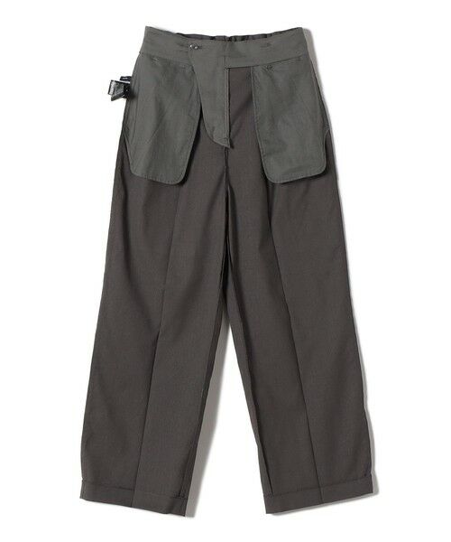 SHIPS / シップス その他パンツ | 《予約》〈UVカット・吸水速乾・手洗い可能〉綿麻混 オックス 2タック ストレート パンツ | 詳細29