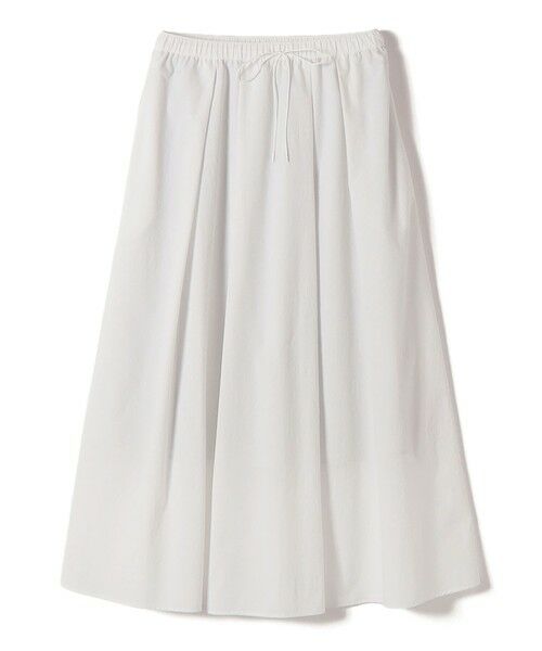 SHIPS / シップス ロング・マキシ丈スカート | 《予約》〈 接触冷感 / 撥水加工〉TEXBRID(R) タフタ ギャザー スカート | 詳細9