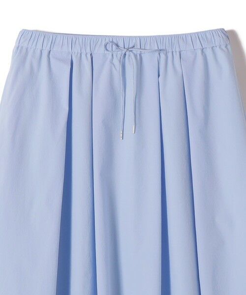 SHIPS / シップス ロング・マキシ丈スカート | 《予約》〈 接触冷感 / 撥水加工〉TEXBRID(R) タフタ ギャザー スカート | 詳細26