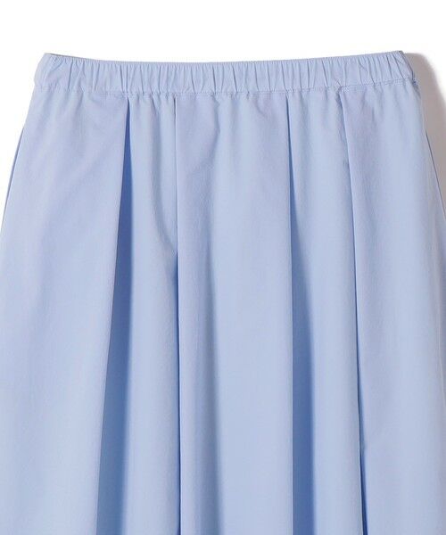 SHIPS / シップス ロング・マキシ丈スカート | 《予約》〈 接触冷感 / 撥水加工〉TEXBRID(R) タフタ ギャザー スカート | 詳細29