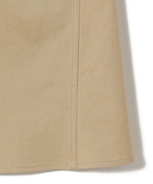 SHIPS / シップス ロング・マキシ丈スカート | 〈洗濯機可能〉ストレッチ チノ 硫化染め ステッチ スカート | 詳細23
