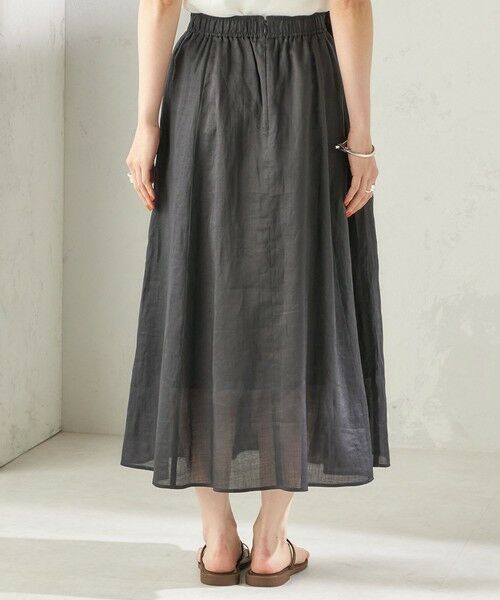 SHIPS / シップス ロング・マキシ丈スカート | 《予約》〈手洗い可能〉ラミー 4 ギャザー スカート | 詳細21