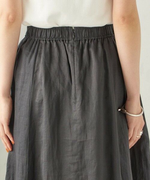 SHIPS / シップス ロング・マキシ丈スカート | 《予約》〈手洗い可能〉ラミー 4 ギャザー スカート | 詳細22