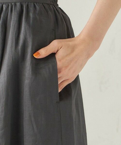 SHIPS / シップス ロング・マキシ丈スカート | 《予約》〈手洗い可能〉ラミー 4 ギャザー スカート | 詳細23
