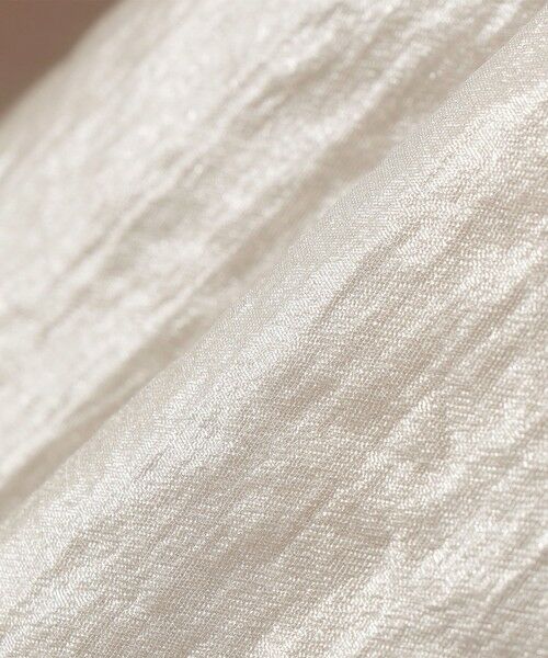 SHIPS / シップス ミニ・ひざ丈スカート | 〈手洗い可能〉シャイニー フレア スカート | 詳細1