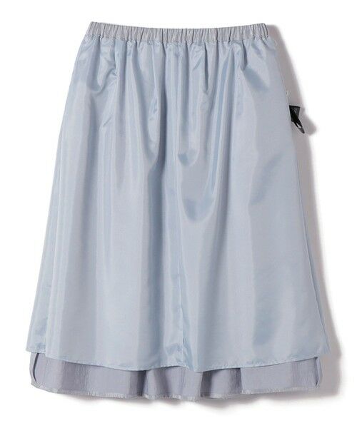 SHIPS / シップス ミニ・ひざ丈スカート | 〈手洗い可能〉シャイニー フレア スカート | 詳細4