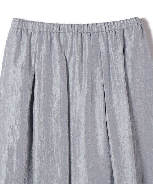 SHIPS / シップス ミニ・ひざ丈スカート | 〈手洗い可能〉シャイニー フレア スカート | 詳細5