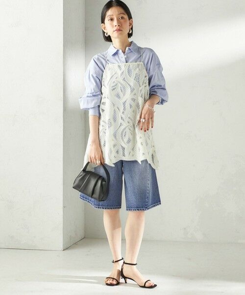 SHIPS / シップス ショート・ハーフ・半端丈パンツ | 《予約》【SHIPS別注】BIT BLUE:バミューダ ショーツ | 詳細1