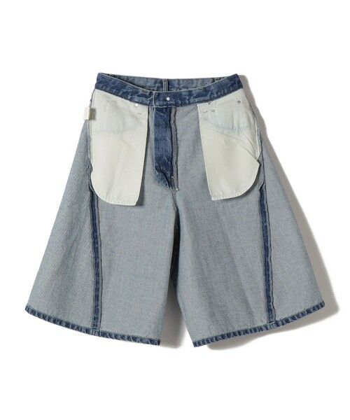 SHIPS / シップス ショート・ハーフ・半端丈パンツ | 《予約》【SHIPS別注】BIT BLUE:バミューダ ショーツ | 詳細14