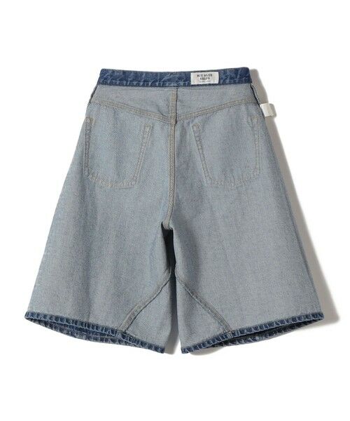 SHIPS / シップス ショート・ハーフ・半端丈パンツ | 《予約》【SHIPS別注】BIT BLUE:バミューダ ショーツ | 詳細15