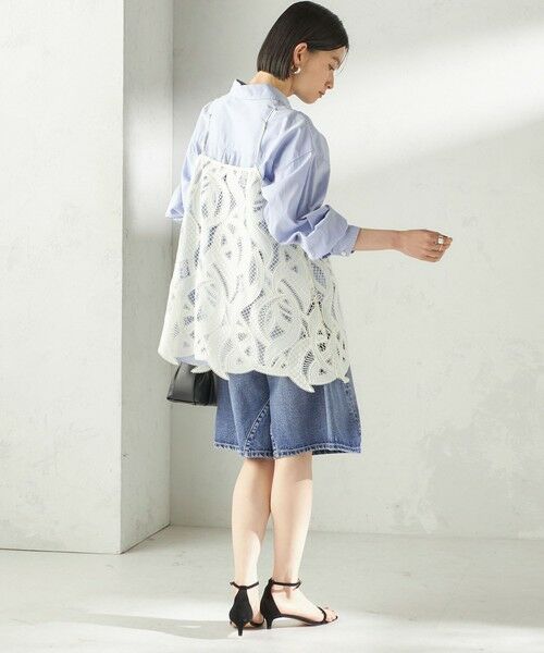 SHIPS / シップス ショート・ハーフ・半端丈パンツ | 《予約》【SHIPS別注】BIT BLUE:バミューダ ショーツ | 詳細3