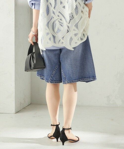 SHIPS / シップス ショート・ハーフ・半端丈パンツ | 《予約》【SHIPS別注】BIT BLUE:バミューダ ショーツ | 詳細7