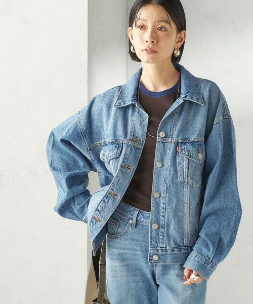 SHIPS / シップス Gジャン・デニムジャケット | 《予約》Levi’s: 90S TRUCKER JACKET（ブルー）