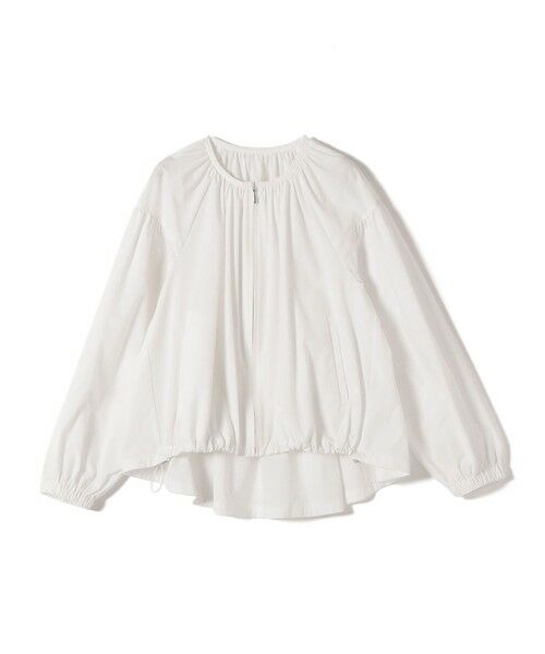 SHIPS / シップス ブルゾン | 《予約》〈 接触冷感 / 撥水加工〉TEXBRID(R) タフタ ギャザー 羽織 ブルゾン | 詳細9