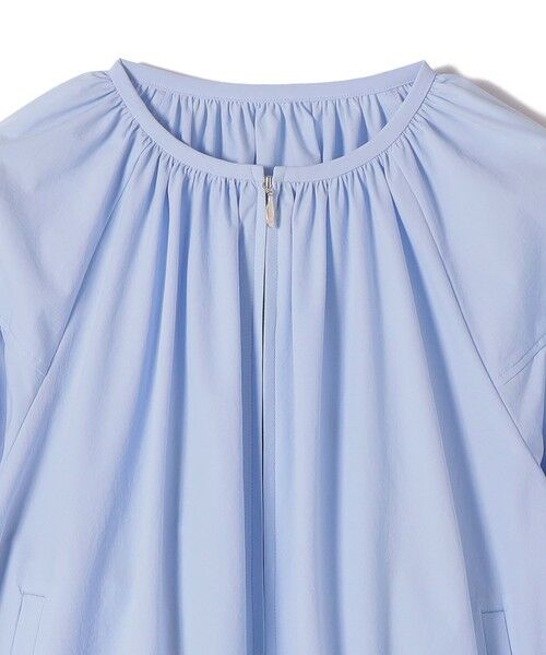 SHIPS / シップス ブルゾン | 《予約》〈 接触冷感 / 撥水加工〉TEXBRID(R) タフタ ギャザー 羽織 ブルゾン | 詳細28