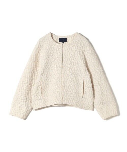 SHIPS / シップス ブルゾン | 《予約》ミニ フラワー ジャカード ブルゾン（セレモニー対応可） | 詳細13