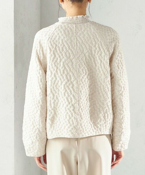 SHIPS / シップス ブルゾン | 《予約》ミニ フラワー ジャカード ブルゾン（セレモニー対応可） | 詳細25