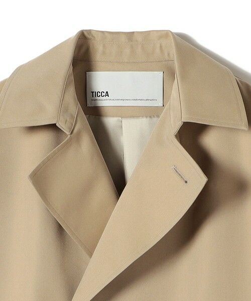 SHIPS / シップス トレンチコート | 《予約》TICCA: テント トレンチ コート | 詳細23