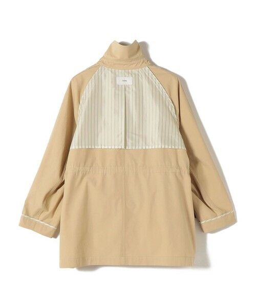 SHIPS / シップス トレンチコート | 《予約》〈撥水加工〉バック ギャザー ドロスト ミディ丈 トレンチ | 詳細21