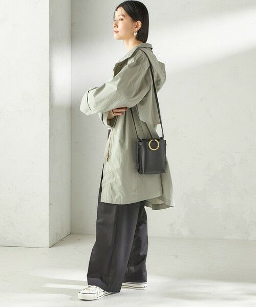 SHIPS / シップス その他アウター | 《予約》〈手洗い可 / 撥水加工 / UVカット〉 スタンドカラー フード コート | 詳細2