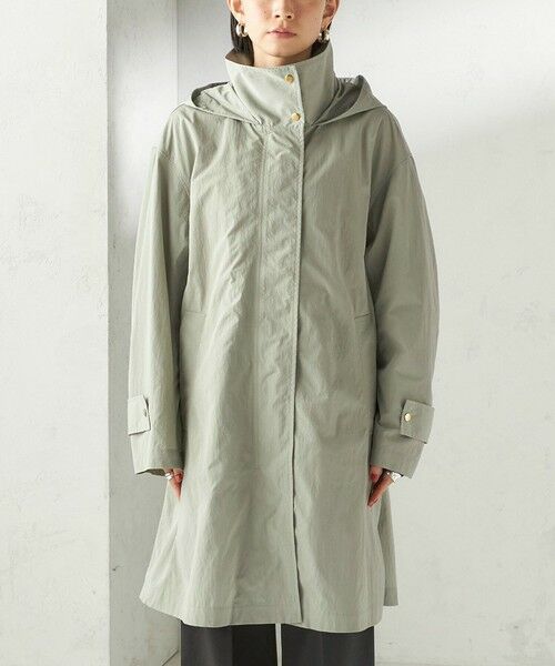 SHIPS / シップス その他アウター | 《予約》〈手洗い可 / 撥水加工 / UVカット〉 スタンドカラー フード コート | 詳細19