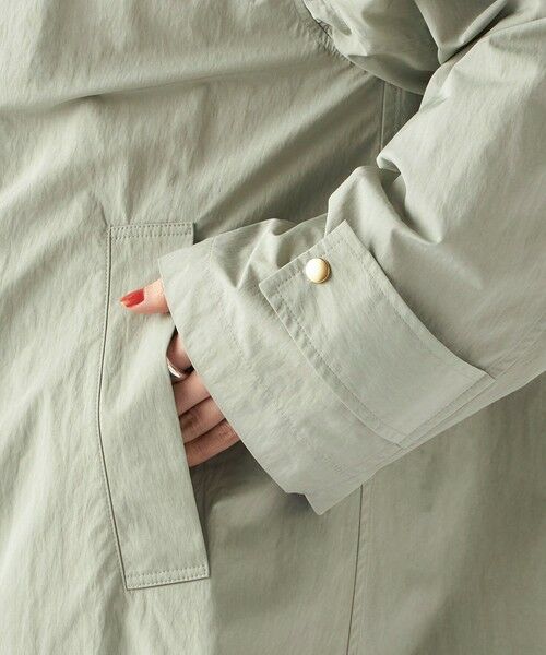 SHIPS / シップス その他アウター | 《予約》〈手洗い可 / 撥水加工 / UVカット〉 スタンドカラー フード コート | 詳細23