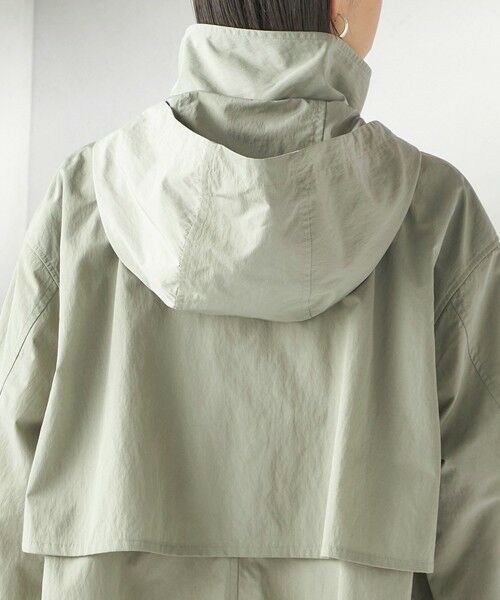 SHIPS / シップス その他アウター | 《予約》〈手洗い可 / 撥水加工 / UVカット〉 スタンドカラー フード コート | 詳細24