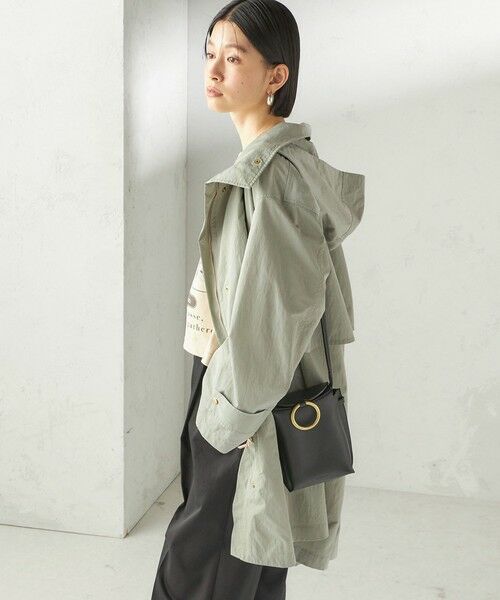 SHIPS / シップス その他アウター | 《予約》〈手洗い可 / 撥水加工 / UVカット〉 スタンドカラー フード コート | 詳細7